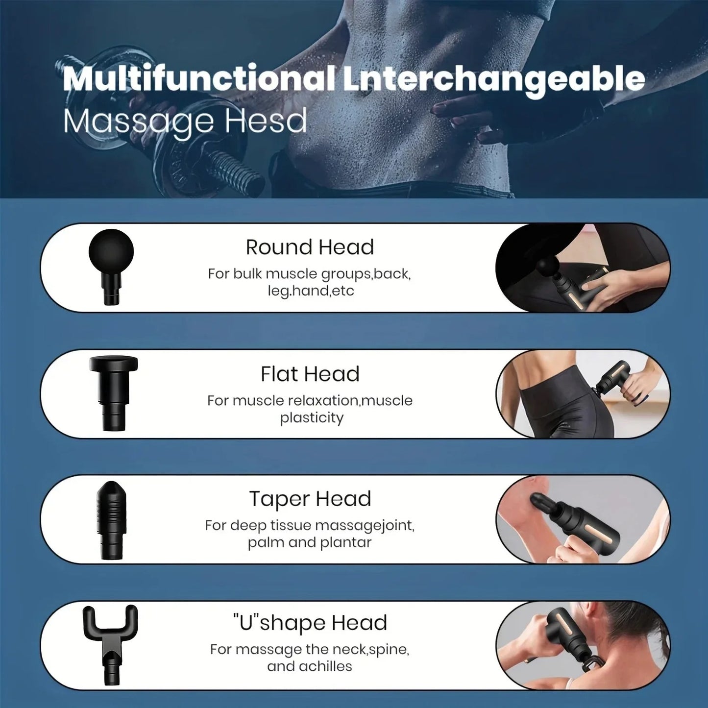 PORTABLE MASSAGE GUN